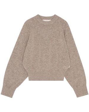 REMAIN Birger Christensen Round-Neck Knitwear - Grigio