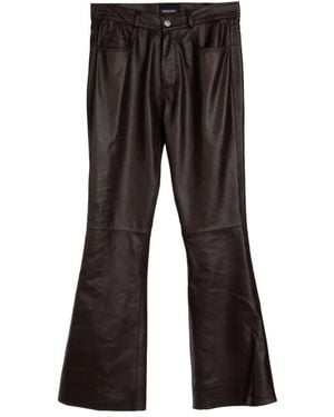Simonetta Ravizza Wide Trousers - Negro
