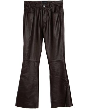 Simonetta Ravizza Wide Trousers - Negro