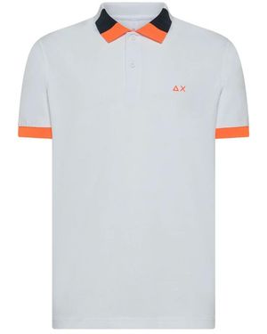 Sun 68 Polo Shirts - Blue