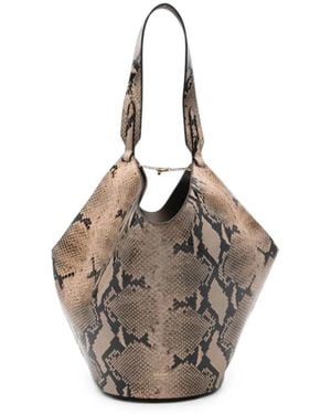 KHAITE Bucket Bags - Brown