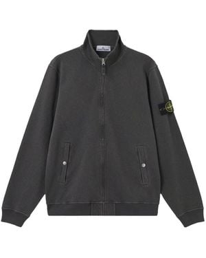 Stone Island Zip-Throughs - Grey