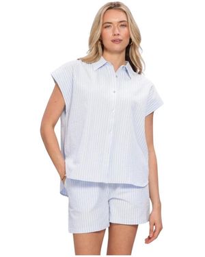 RUBY TUESDAY Cisoba Bluse - Blau