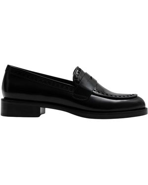 Parallèle Schoenen ,Zwart ,Leer Caruso Loafer