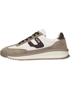 Cesare Paciotti Schoenen ,Leer Cy 25W1366 Sneakers - Wit