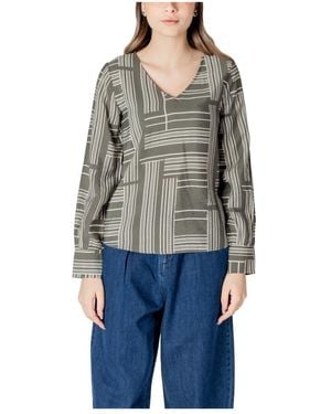 Jacqueline De Yong Blouses - Gray