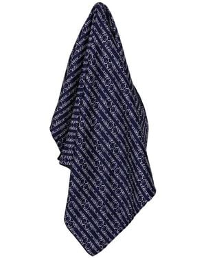 Tory Burch Silky Scarves - Blu