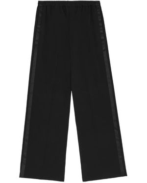 MM6 by Maison Martin Margiela Wide Trousers - Nero