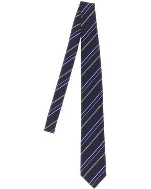 Tom Ford Diagonal Stripe Tie - Blau