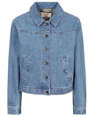 Filson Denim Jackets - Blue