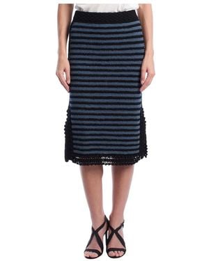 Zadig & Voltaire Midi Skirts - Blue