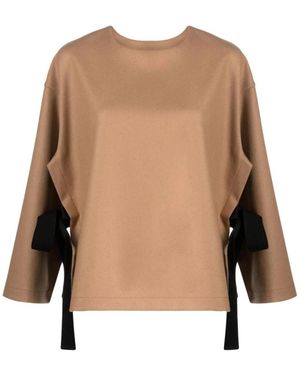 Erika Cavallini Semi Couture Blouses - Natural