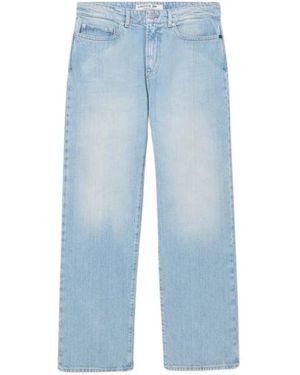 Lacoste 5 Pocket Straight Cut Jeans - Blauw