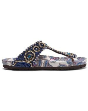 Maliparmi Flip Flops - Blue