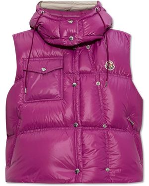 Moncler Vests - Purple
