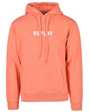 Replay Hoodies - Orange