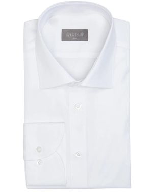 fakts Formal Shirts - White