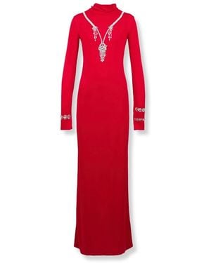 Des Phemmes Maxi Dresses - Rojo