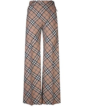 Burberry Wide Trousers - Meerkleurig