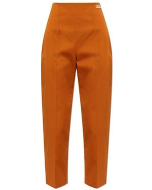 Marni Cropped Pants - Orange
