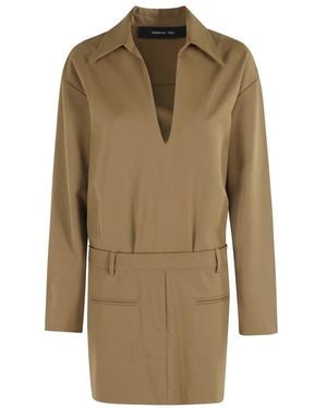 FEDERICA TOSI Short Dresses - Neutro