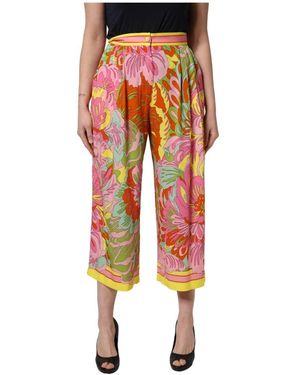 Dolce & Gabbana Cropped Trousers - Orange
