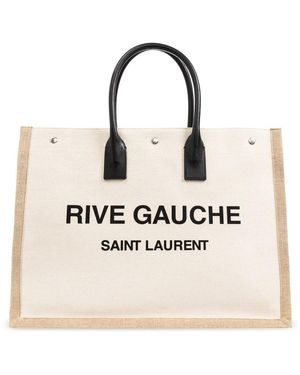 Saint Laurent Tote Bags - Neutro