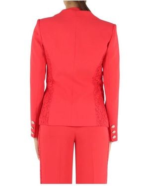 Guess red blazer best sale