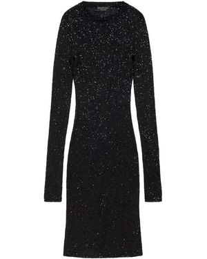 Balenciaga Midi Kleider - Schwarz