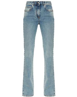 Balmain Straight Jeans - Bleu