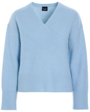 Bitte Kai Rand V-Neck Knitwear - Azul