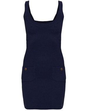 Melissa Odabash Kleedjes ,Blauw ,Leer Finola Jurk