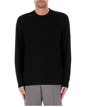 ARMANI EXCHANGE Round-Neck Knitwear - Nero