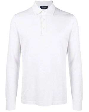 Herno Polo Met Lange Mouwen - Wit