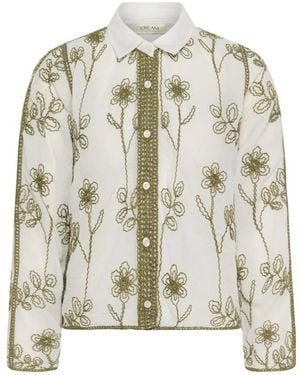 Cream Hemden - Groen