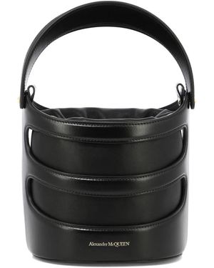 McQueen Bucket Bags - Negro