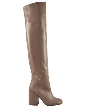 Patrizia Pepe Over-Knee Boots - Brown