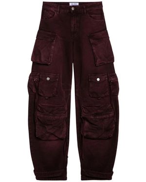 The Attico Loose-Fit Jeans - Purple