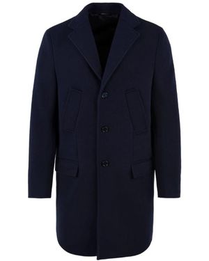Daniele Alessandrini Single-Breasted Coats - Blu