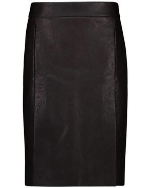 Ferragamo Leather Skirts - Black
