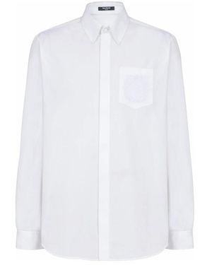 Balmain Formal Shirts - Blanco