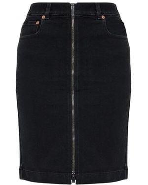 Balmain Denim Skirts - Negro