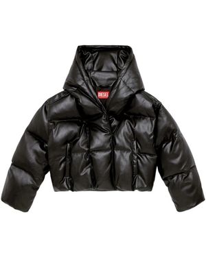 DIESEL Winter Jackets - Black