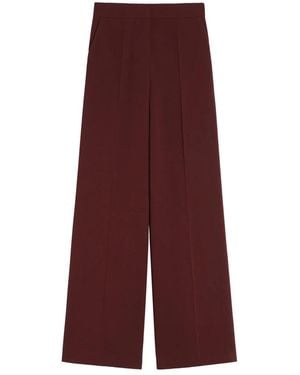 Max Mara Wide Trousers - Purple