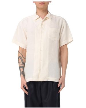 A.P.C. Short Sleeve Shirts - Blanco