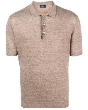 Barba Napoli Polo Shirts - Natural