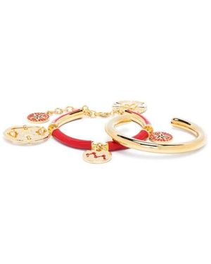 Rabanne Medals Kit Armband - Geel