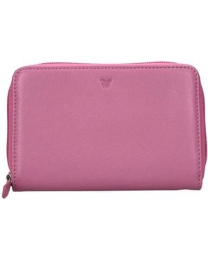 Roncato Leder Geldbörse - Pink