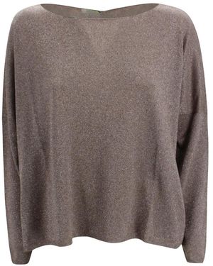 Be You Round-Neck Knitwear - Brown