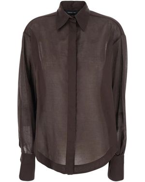 FEDERICA TOSI Shirts - Brown